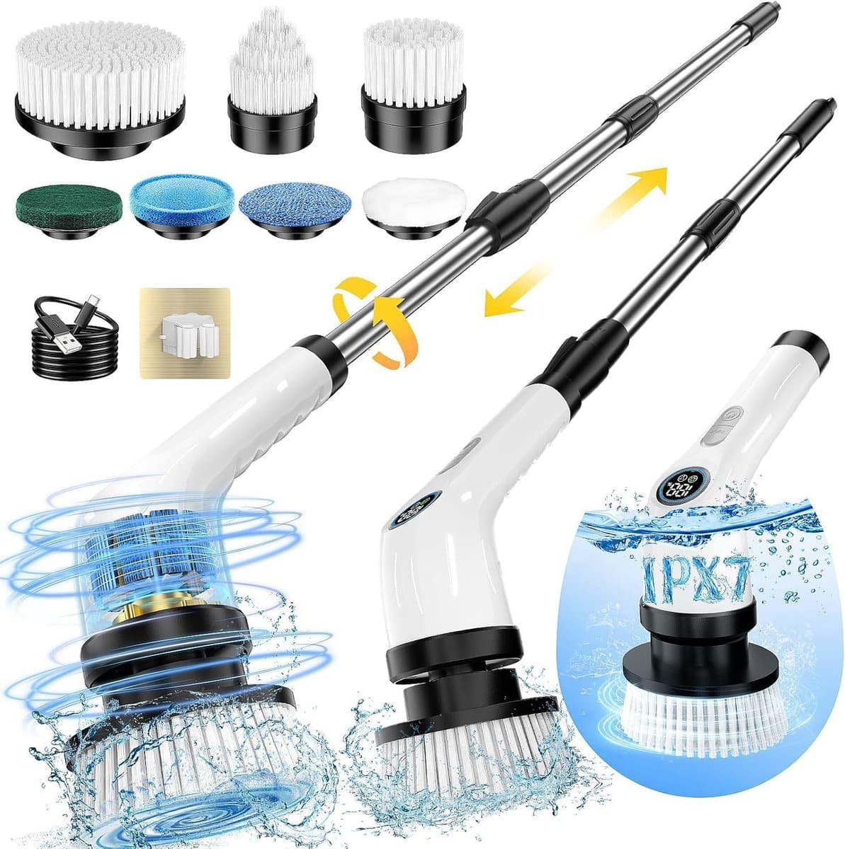 Lexium Dweil - elektrische dweil - electrische dweil - elektrische dweil vloerreiniger - dweilrobot - elektrische mop — afbeelding 1