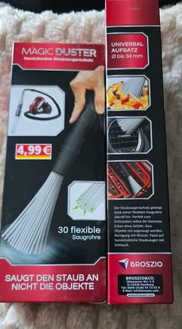 MaVieDesign - Stofzuigermondstuk - Universele Opzetborstel - Stofzuigermondstuk / Zuigmond Opzetstuk Borstel / Stofzuiger Mond / Dust Cleaner — thumbnail 5