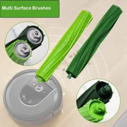 BukkitBow - 12-delige Accessoireset Geschikt voor iRobot - 5 Zijborstels, 2 Hoofdborstels, 5 Filters - Compatibel met iRobot Roomba i7+, i7, E5, E6, E7 - Roomba Onderhoud Vervangingsset — thumbnail 3