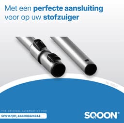 SQOON - Telescopische zuigbuis geschikt als vervanging voor CP0187/01, 432200426244 - Stofzuigerbuis - Zuigbuis - Telescoop zuigbuis — thumbnail 4
