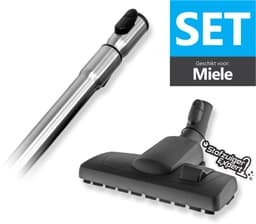 Combi Mondstuk en Telescopische Zuigbuis Set Geschikt voor Miele - Geschikt voor alle slede stofzuigers van Miele - O.a. geschikt voor Guard L1, M1, S1, C3, C2, C1, S8, S6, S5, S4, S2, S8000, S6000, S5000, S4000, S2000, S700, S500, S400, S300 etc. — thumbnail 1