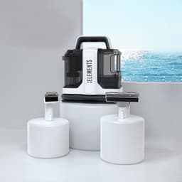 KB Elements ELK223VSW Vlekkenreiniger – 750W – 800 ml Schoonwatertank – 1080 ml Vuilwatertank – Wit — thumbnail 1