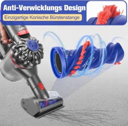 Anti-klit zuigkop voor V7/V8/V10/V11/V15 stofzuigers — thumbnail 4