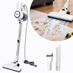 Innovastore Draadloze Stofzuiger - Stofzuiger - Zakloze stofzuiger - Steelstofzuiger - Handstofzuiger - Kruimeldief - 600W - Wit — thumbnail 1