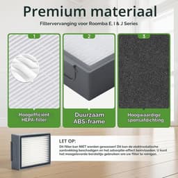 20delige set Onderhoudsset - Geschikt voor iRobot Roomba - i7 i7+ i1 i1+ i3 i3+ i4 i4+ i5 i5+ i6 i6+ i8 i8+ e5 e6 e7 - Geschikt voor iRobot Roomba Onderdelen - Borstel Kit - HEPA Filter - Onderhoudsset – Zijborstel- DUBBEL JAARPAKKET — thumbnail 3