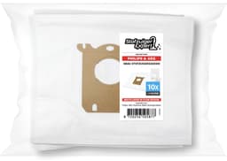 10x S-Bag Stofzuigerzakken geschikt voor Philips, AEG, Electrolux Microvezel - 10x stofzakken + 1 Filter - A-Kwaliteit Alternatief — thumbnail 3