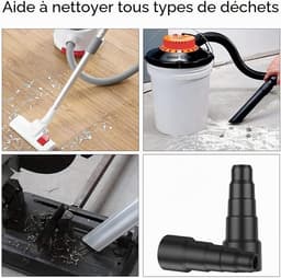 Adapter voor huishoudelijke stofzuigers, vijflaags verloopstuk, converterkop - 4-pack — thumbnail 4