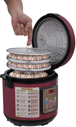 Automatische knoflookfermentator - 5 l, paars — thumbnail 1