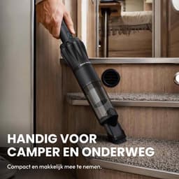 Black Rhino Draagbare Autostofzuiger AeroClean 120W - Autostofzuiger - Kruimeldief snoerloos - Krachtige Handstofzuiger 15Kpa - Draadloos — thumbnail 5