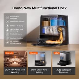 Roborock Saros 20 Neo-Robotstofzuiger Met Dweilfunctie-36000Pa-AdaptiLift Chassis 3.0-Kan drempels tot 8,8 cm-RetractSense Navigatiesysteem-7.95 cm Ultraslank Ontwerp-FlexiArm-technologie-100℃ Warmwatermopwas–Zelfreinigend Station&Anti-Klit Borstels — thumbnail 4