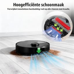 Hoofdborstel - 4 stuks - voor Roborock S7 en Q7 — thumbnail 2