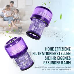 Borstelrolset - Zachte rol - Met 2 HEPA-filters — thumbnail 4
