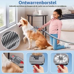 Dierenhaarborstel voor Dyson - 3-in-1 - Verlengslang — thumbnail 5
