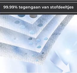 Stofzuigerzakken - geschikt voor Numatic Henry, Hetty, James, PPR-240, 604015 - Vervanging van NVM 1CH 1B/C stofzakken - 20 stuks - wit en rood — thumbnail 5