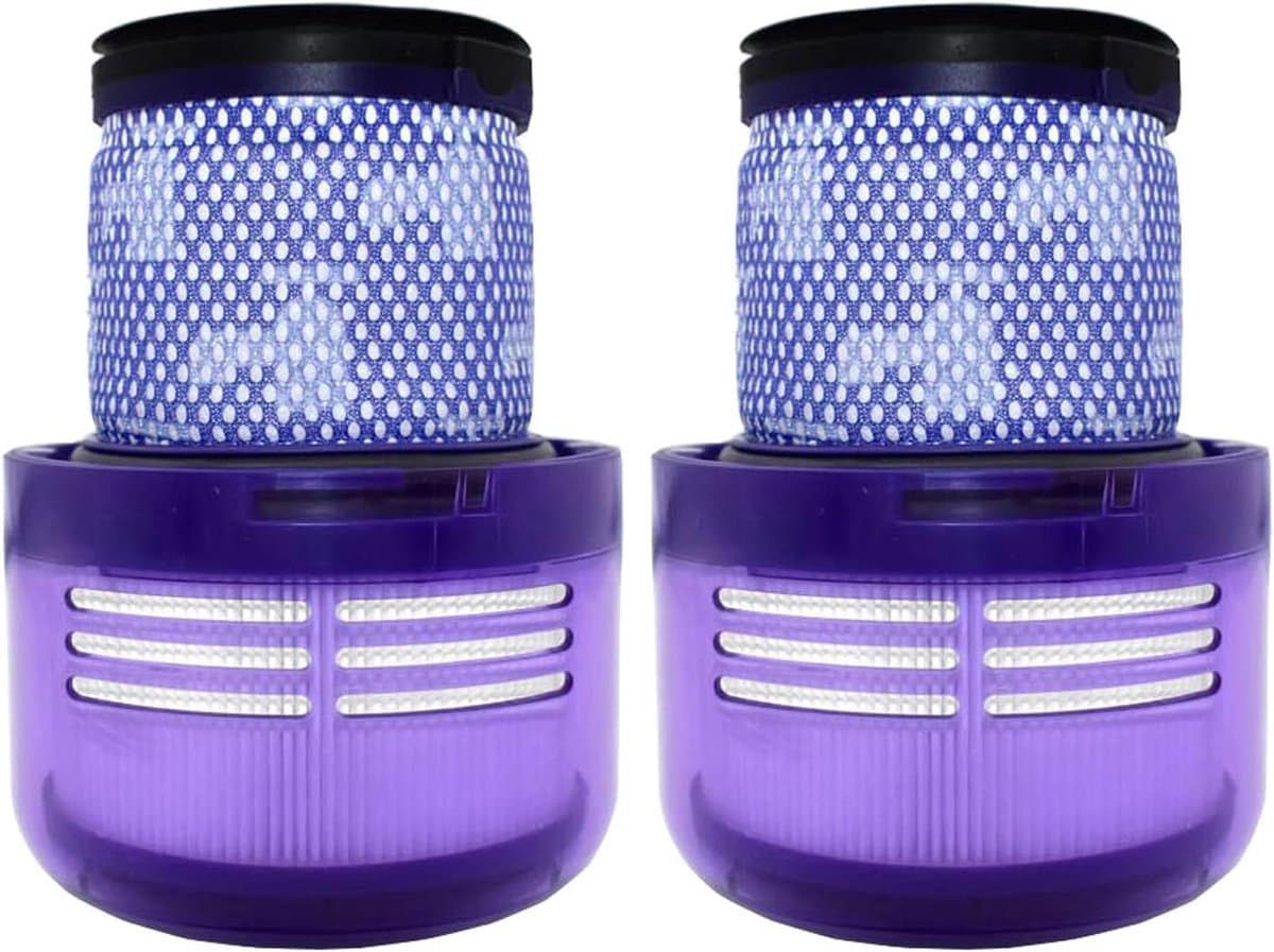 2-delige Filterset - Geschikt voor Dyson V10 Slim/Digital Slim Fluffy/SV18 Cyclone Series Stofzuigers — afbeelding 1