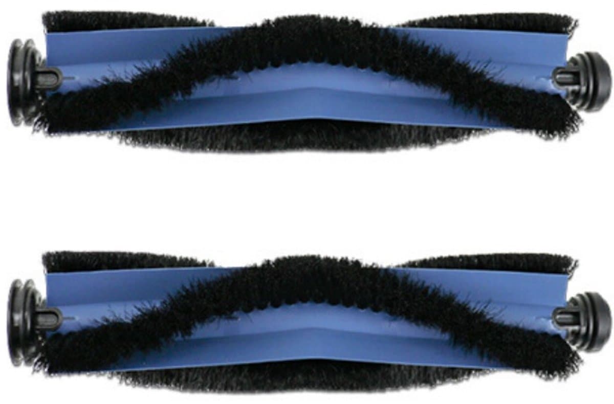 2 Stuks Haarrolborstels geschikt voor Eufy X10 Pro Omni - Stofzuiger onderdeel - Haarrolborstel - Accessoires voor veegmachines — afbeelding 1