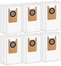 PromoHome Vervangende Stofzakken 6 stuks - Geschikt voor Eufy Robotstofzuiger Omni S1 Pro - Hoogwaardige Filterzakken Accessoires voor Stofzuigers — thumbnail 1