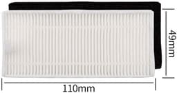 Geschikt voor 11S 15C 30C 35C Accessoires voor stofzuigers: filter, zijborstels en hoofdborstelset vervangingsonderdeel-24 stuks — thumbnail 3