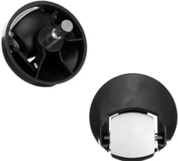 Zwenkwiel - geschikt voor iRobot Roomba 500 600 700 800 900 serie stofzuiger onderdelen- Stil-Duurzaam-Zwart — thumbnail 4