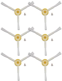 Zijborstels geschikt voor iRobot Roomba 800 850 860 870 871 880 890 900 960 980 - Zijborstel accessoire voor stofzuigerrobot - Set van 6 zijborstels — thumbnail 1