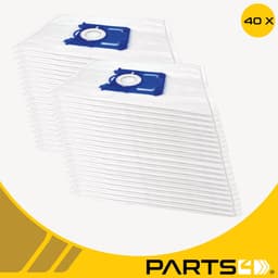 40 Stofzuigerzakken PARTS4® geschikt voor AEG / Philips / Electrolux S-BAG | Made in Europe | Passend in o.a. AEG VX4, VX6, VX7, VX8, 6000 serie, GR201 of Philips Active, PowerPro, PerformerPro, PH99, FC8021/03, FC8021/05 — thumbnail 2