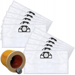 10x Karcher brandstofafzuigcilinders & 1x filter voor WD3, MV3, SE4001 — thumbnail 2