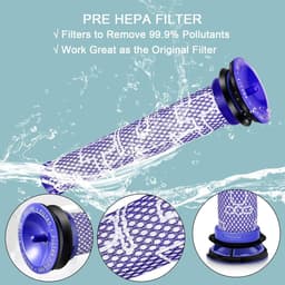 filteraccessoires geschikt voor Dyson V7 V8 stofzuigers — thumbnail 2
