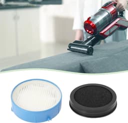 HEPA Filter - 3 stuks - geschikt voor AEG 8000 Ultimate - AEG 8000 - AEG ASKW4 - ESKW4 - FX8 - AZE156 - voor Steelstofzuiger - steelstofzuiger draadloos — thumbnail 4