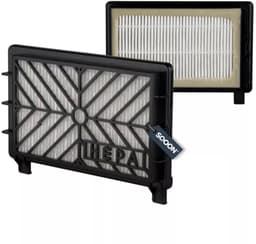 SQOON® HEPA-filter geschikt voor Philips Vision & Mobilo HR6993 - Gelijk aan model: 432200039090 - Vervangt origineel filter, ideaal voor schone en gezonde lucht in huis — thumbnail 2