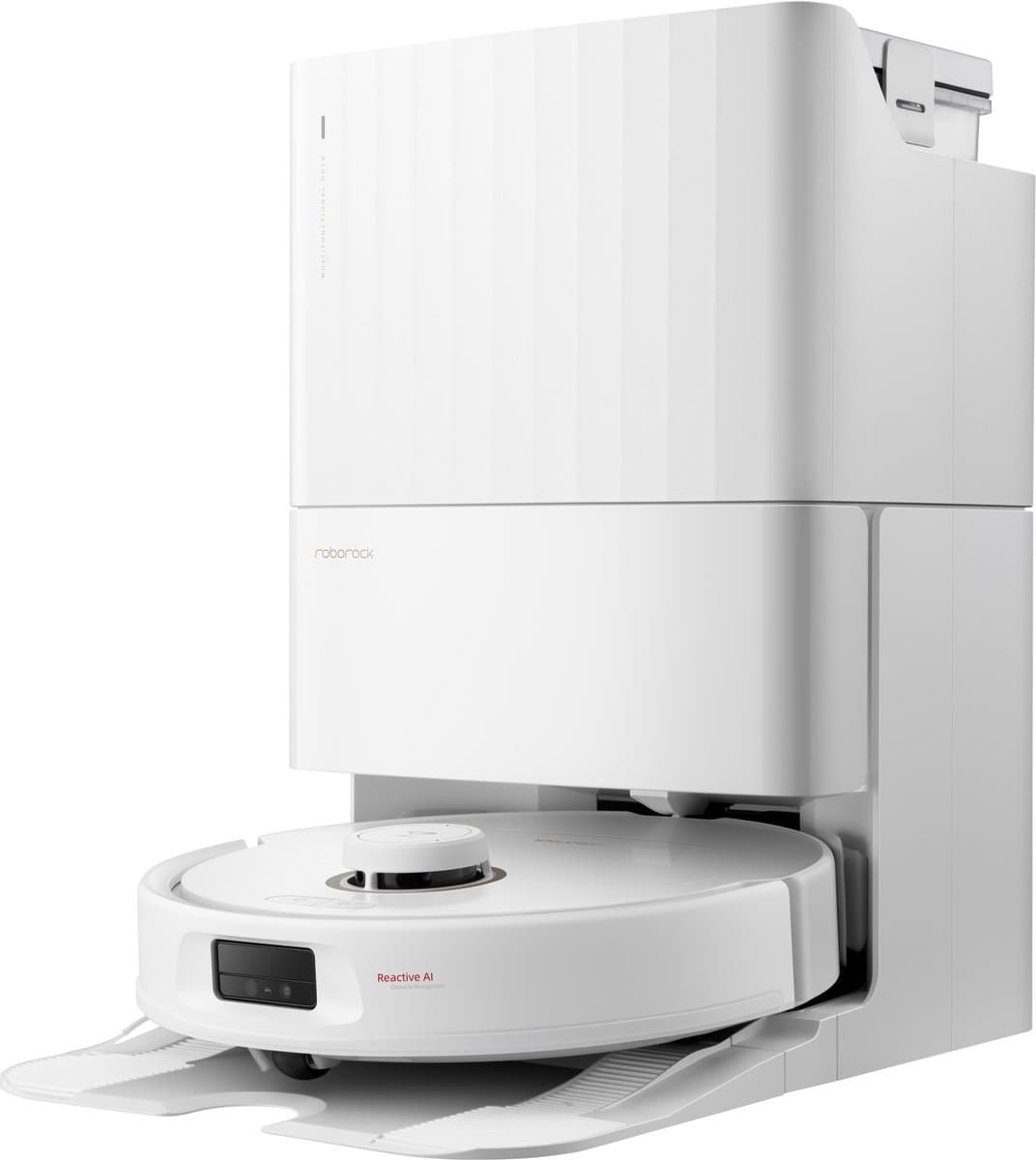 Roborock Qrevo MaxV robotstofzuiger Zakloos Wit — afbeelding 1