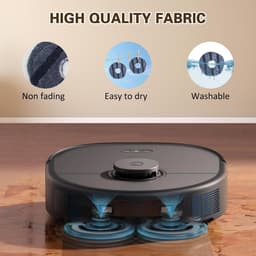 9 x Onderdelen - Accessoires Set - Geschikt voor Eufy X10 Pro Omni(1 hoofdborstel, 2 filters, 2 zijborstels, 2 doeken, 2 stofzakken) — thumbnail 4