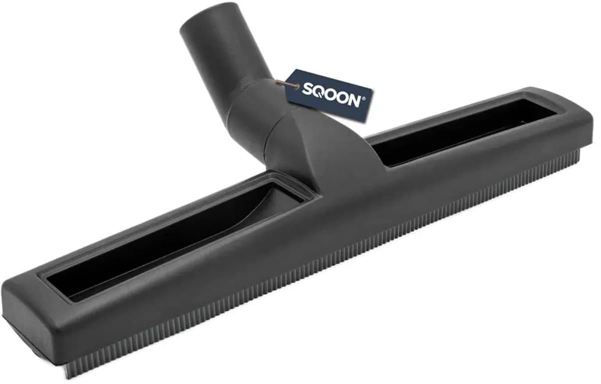 SQOON® Harde vloeren zuigmond 35 mm - 36 cm breed - Met rubber strip en wieltjes - Geschikt voor nat en droog zuigen - Universeel voor o.a. Kärcher en andere merken met 35 mm aansluiting — afbeelding 1