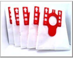 Stofzuigerzak Universele  Miele 5x stofzuigerzakken Miele F/J/M + 1 knipfilter microfiber