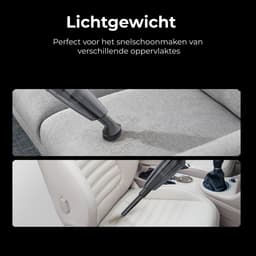 kruimeldief met oplaadstation - Handstofzuiger- 100W Krachtige Zuigkracht - 4x HEPA 13 Filter - Zedar S500 — thumbnail 3