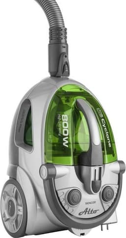 Zakloze stofzuiger - SENCOR - SVC 730GR-EUE2 - 800 W ECO-motor - 76 dBA - 1,5 L - Cycloonsysteem - Zilver/groen — thumbnail 2