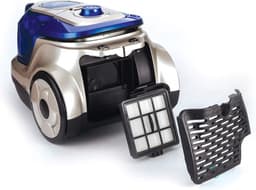 Heinner Sapphire Zakloze Stofzuiger – 750 W – 2,2 L Stofcapaciteit – Cycloonfilter – Dubbele HEPA-13 Filter – Blauw/Zilvergrijs — thumbnail 3
