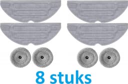 4 x Mop VibraRise + 4 x Mop Pad - Dweildoek voor Roborock S8 Max Ultra MaxV Ultra - beste kwaliteit vervangingen — thumbnail 1