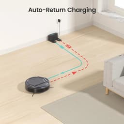 Comnox - Lefant M210 Pro Robotstofzuiger - 2200Pa Zuigkracht - WiFi/App/Alexa Bediening - 120 Minuten Looptijd - Compact en Slim Ontwerp — thumbnail 4
