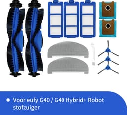 Onderdelen geschikt voor de Eufy G40 robotstofzuiger van Replacements - 13-delig — thumbnail 1