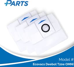 Ecovacs Deebot T20e OMNI Stofzakken (3 Stuks, Plus.Parts® alternatief voor D-DB03-0003) — thumbnail 1