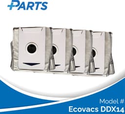 Ecovacs DDX14 Stofzakken (4 Stuks, Plus.Parts® alternatief voor DDB030031) — thumbnail 1