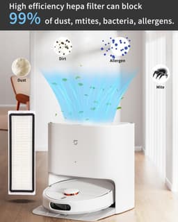 Reserveonderdelen accessoireset Geschikt voor Dreame L10s Ultra / L10 Ultra/robotstofzuiger, 1 hoofdborstel, 7 zijborstels, 4 filters, 6 dweilpads, 4 stofzakken, 1 x reinigingsborstel, — thumbnail 2