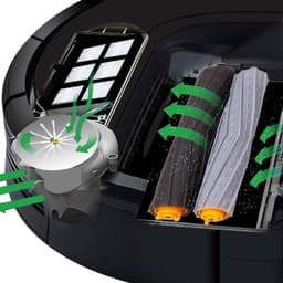 Vervangende kit voor iRobot Roomba 800-serie- 805- 850- 860- 865- 866- 870- 871- 880- 886- 890- 891- 895- 896- 900- 960- 965- 966- 980- reserveonderdelen voor filterborstels -24-delige set — thumbnail 4