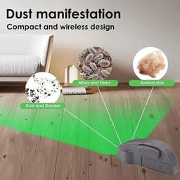 Home & Marker - Universele Laserkop voor Stofzuigers - Laser Detectie - Stofweergave Opzetstuk - Stofdetector - Zichtbaar Stof - Eenvoudige Montage - Batterij 23A 12V - Compatibel met Alle Stofzuigers - TRACELET — thumbnail 3