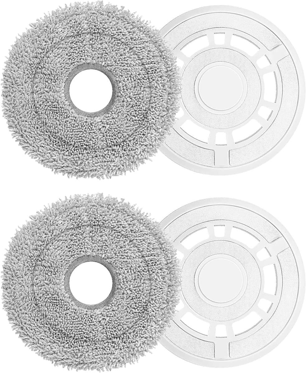 Cosensi - Reservehouder en dweilplaten voor Robotstofzuigers - Vloerreiniging - Ecovacs Deebot T30 Pro Omni/T30 Omni/T30S/T30S Combo - Reserveonderdelen — afbeelding 1
