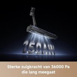 Snoerloze steelstofzuiger 33000Pa 150AW 81+ minuten accuduur HEPA-filter anti-klit voor tapijt hondenhaar en hardhout — thumbnail 2