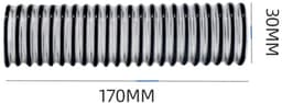 2 stuks Onderste kanaalslang - geschikt voor Bissell vloerreiniger Onderslang Vervangend Onderdeel - Draadloze Stofzuiger - Floor Head Tool Tube Pipe Vervangen — thumbnail 2