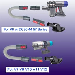 Een V7V8V10V11V12V15 compatibele slangadapter en stofzuigeraccessoire, Geschikt voor Dyson DC- en V6-serie stofzuigers, ideaal Geschikt voor thuis, campers, kantoren en andere locaties. — thumbnail 4