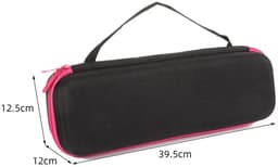 Draagtas / Reistas / Opbergtas / Beschermhoes Geschikt voor Dyson & Opzetstukken - Lege Tas-Zwart en roze-Belle's product — thumbnail 2