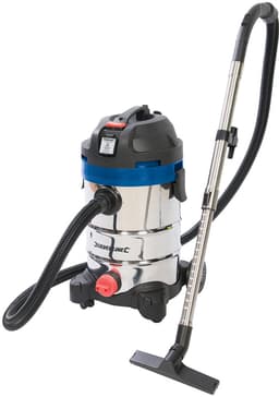 Silverline 1250 W Silverstorm nat en droog stofzuiger, 30 liter — thumbnail 1